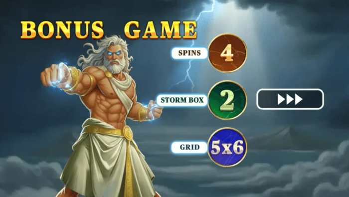 Pots of Power: Zeus - rozšírená mriežka 5×6 v Hold & Win s Lightning Frames